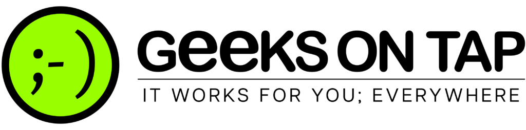Geeks on Tap Logo