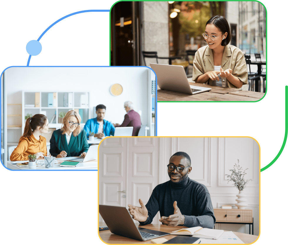 Managed IT services and support monitoring dashboard